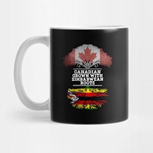 Canadian Grown With Zimbabwean Roots - Gift for Zimbabwean With Roots From Zimbabwe Mug